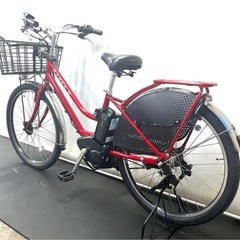 1年保証 送料無料　ブリヂストン　ハイディ2 26インチ　赤　電動アシスト自転車 g105の画像