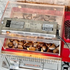 エイシン電機 業務用焼き芋機 YG-20R 保温ランプ付きの画像