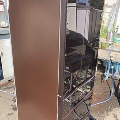 20年製　三菱　6ドア冷蔵庫　切れちゃう瞬間冷凍　屋外清掃済み　幅685mmの画像