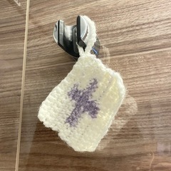 手編み　北欧風　アクリルたわしの画像