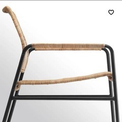 IKEA ラタンチェアの画像