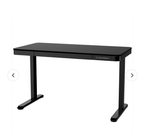 PYKES PEAK　電動昇降デスク　引き出し付き　黒　ぶブラック