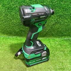 HiKOKI WH18DC(XPZ) コードレスインパクトドライバ バッテリー1個セット【市川行徳店】【店頭取引限定】【未使用】管理番号：IT658E5QTFGYの画像