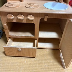 キッチン　おもちゃ　おままごとの画像