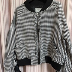  Ank Rouge 袖スピンドルコンパクトブルゾンの画像