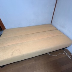 ソファベッド使用感あり！の画像