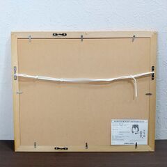 岡本肇/ フクロウ アート/ 絵画/ 現代アート/ リトグラフ/ 木版画/ 額装/ 梟/ ふくろう/ 吉祥/ 開運/ 版画作家 C1EW1006の画像