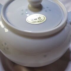 有田焼、急須、湯飲みセットの画像