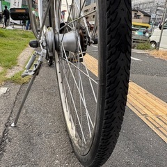 中古 27㌅5段変速Panasonic電動アシスト自転車　8.9Ah 大阪の画像