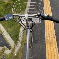 中古 27㌅5段変速Panasonic電動アシスト自転車　8.9Ah 大阪の画像