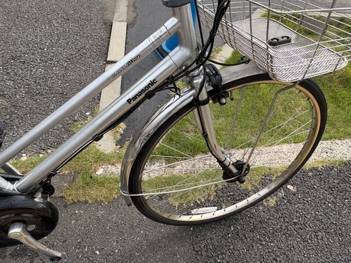 中古 27㌅5段変速Panasonic電動アシスト自転車　8.9Ah4点灯 大阪