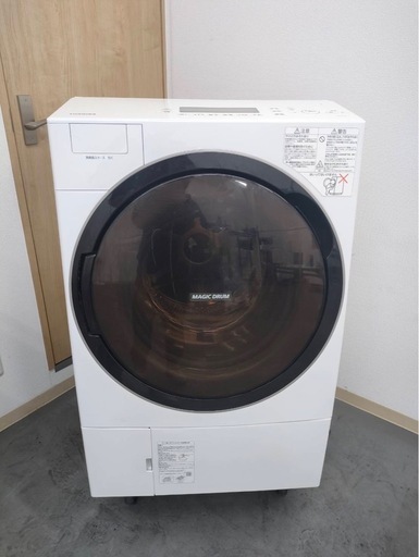 M15　TOSHIBA　ドラム式洗濯乾燥機　2016年製