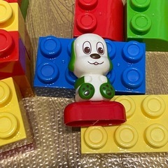 わんわん　ブロックの画像