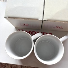 【新品未使用】moz HONDAコラボ マグカップ 2個セットの画像