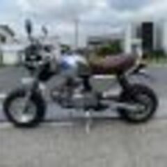 福山市　瀬戸町　ホンダ モンキー Z50J キタコ 75cc ボアアップ 実動 書類付 吹け上がり良好 吸い込み アルミタンク Gクラフト カスタムベースにもの画像