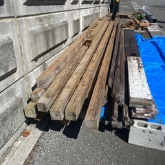 ウッドデッキ材　資材 古材 木材 の画像
