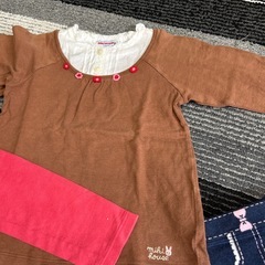 ミキハウス女の子服の画像