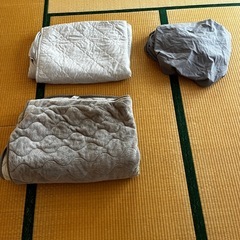 ダブルベッド マットレス シーツ 夏冬パッドの画像