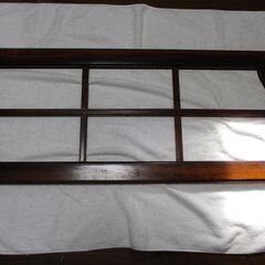 DIY用材料　食器棚の扉枠　2枚の画像