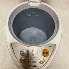 (リコール対象品外)　タイガーマイコン電動ポットの画像
