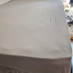 シングルベッド(マットリス)、布団の画像