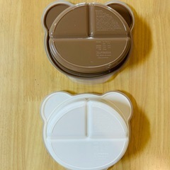 離乳食食器　くまのプレート　お皿の画像