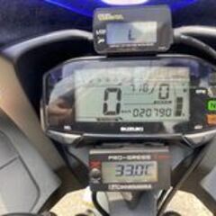 福山市　瀬戸町　ショップデモ車 スズキ GSX-R125 ABS DL33B ケビン・シュワンツ仕様 実動 書類付き カスタム多数 OVERレーシング 乗って帰れます。の画像