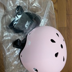 新品　Sサイズヘルメット　ピンクの画像