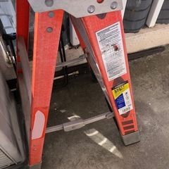 頑丈な脚立　キャタツ　現状販売の画像