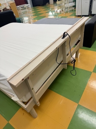 M337 ダブルベッド マットレス付
