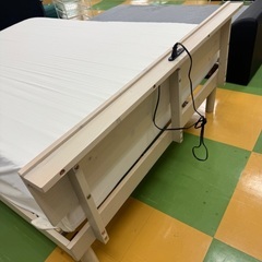 M337 ダブルベッド マットレス付の画像