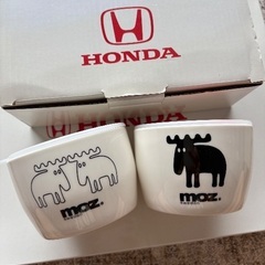 【新品未使用】moz 耐熱食品保存容器 モズ×HONDAコラボ 2点セットの画像