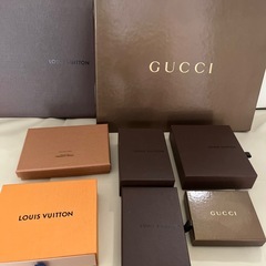 取り引き中　GUCCI & LOUIS VUITTON ボックスセットての画像
