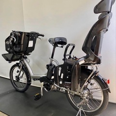 1年保証 送料無料　ブリヂストン　20インチ　子供乗せ　電動アシスト自転車 g110の画像