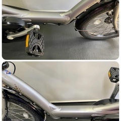 1年保証 送料無料　ブリヂストン　20インチ　子供乗せ　電動アシスト自転車 g110の画像