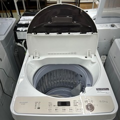 リユースのサカイ東金店 SHARP 洗濯機 21年製 6kg TJ15239の画像