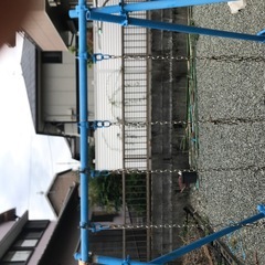 単管パイプブランコの画像