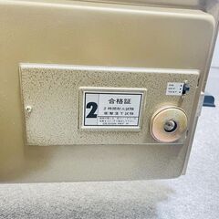 WACO 耐火金庫（ダイヤル＋鍵式）の画像