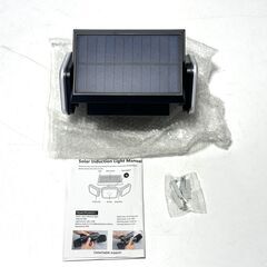 店頭引き渡し 未使用 ソーラーライト Solar Induction Light 屋外 センサー 防水の画像