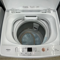 リユースのサカイ東金店 AQUA 洗濯機 23年製 7kg TJ15241の画像