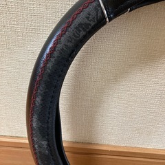 　中古ハンドルカバー　黒の画像