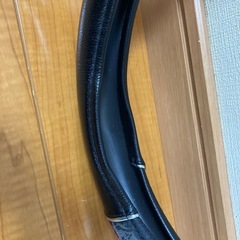　中古ハンドルカバー　黒の画像