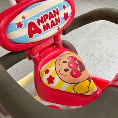 アンパンマン 三輪車 それいけ！アンパンマン デラックスII レッド 赤