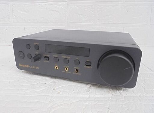 美品 CREATIVE Sound Blaster X5 ヘッドホンアンプ ゲーミングアンプ オーディオ 配信 札幌市 白石店