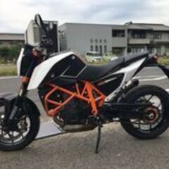 福山市　瀬戸町　KTM 690デューク R ABS DUKE 2013年 実動 書類付き 吹け上がり良好 パワーパーツ 通勤快速 ジムカーナ ロングツーリングにもの画像