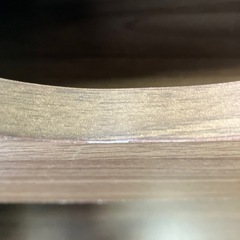 I2510-065 木製キャスター付チェスト　キズ汚れありの画像