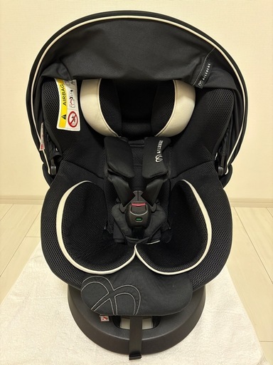 エールべべクルット5i ISOFIX取付　360度回転