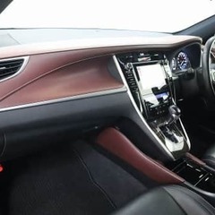 【自社ローン対象】トヨタ　ハリアー　ハイブリッド　バックカメラ　ハーフレザーシート　アルミホイールの画像