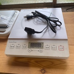 ニトリ IHクッキングヒーター NT1400 ホワイト 1400Wの画像