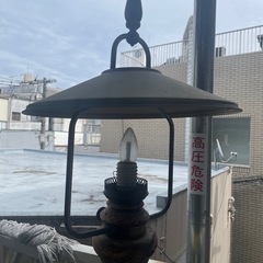 おしゃれ電気スタンド ジャンク品 の画像